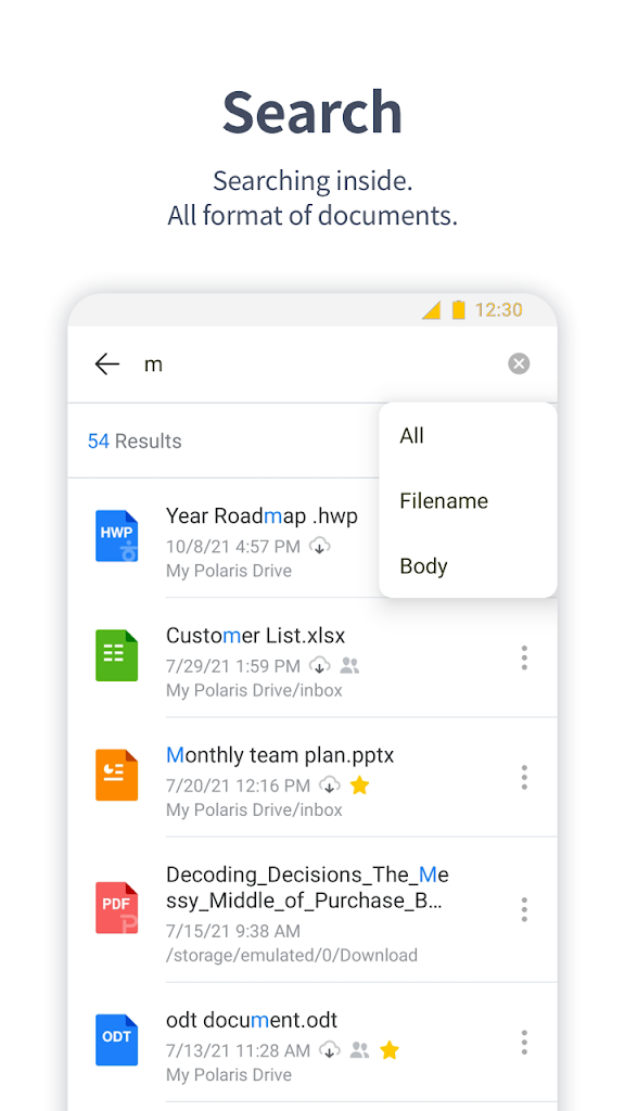 Polaris Office - Edit,View,PDF Screenshot 5 Polaris Office - Edit,View,PDF Screenshot 5
