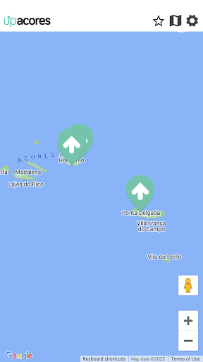 UpAcores Screen 3