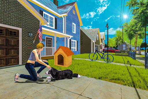 Virtual Family pet Dog Simulator apkdebit screenshots 5
