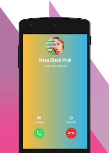 Chat With Rose Black Pink