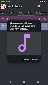 Screenshot 5 La Voz de Zueira - Texto a Voz android