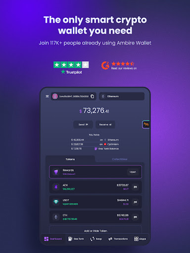 Ambire: Smart Crypto Wallet Screenshot