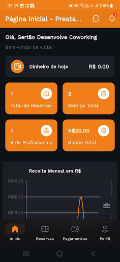 Quero Serviços - Profissionais Screen 2