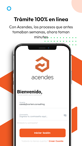 Android application Acendes screenshort