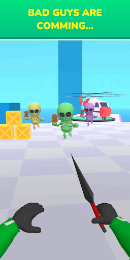 Ninja Hit 3D: Rescue game Screenshot 1 - AppWisp.com