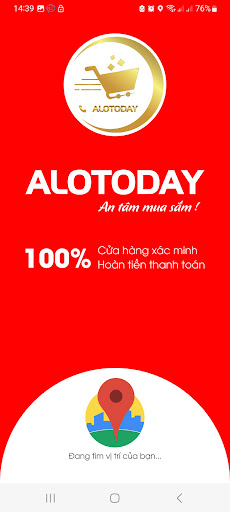 Android application Alotoday - Giao Hàng Gần Bạn screenshort