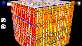 screenshot of Color Cube 3D