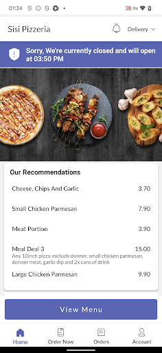 Sisi Pizzeria Screen 2