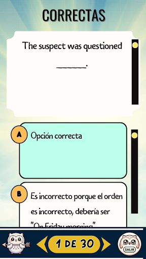 Inglés test oposiciones - GC