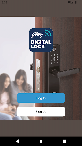 Android application Godrej Digital Lock screenshort