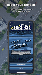 GPRO - Classic racing manager - Screenshot 1
