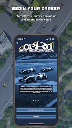 GPRO - Classic racing manager - Screenshot 1