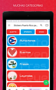 Imágen 10 Stickers Puerto Rico para Chat android