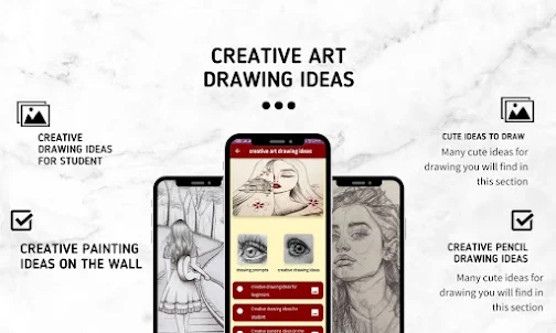 creative art drawing ideas