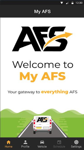 My AFS Screen 2