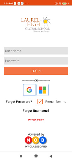 Laurel Parent Portal Screen 2