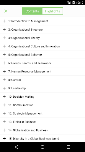Learn Management Screen 2