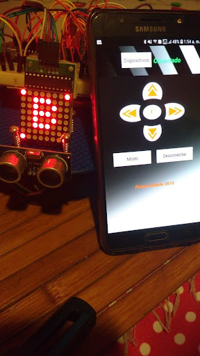 Android application Control explorador screenshort