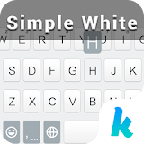 Simple White Keyboard Theme icon
