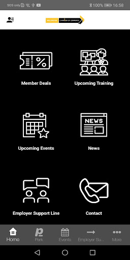 Android application Wellington Chamber screenshort