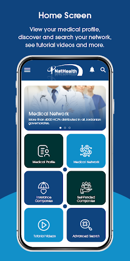 Android application Nathealth Master screenshort
