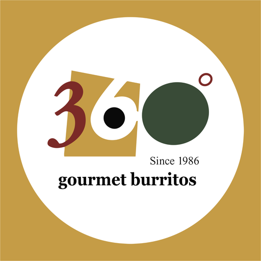 360 Burritos logo