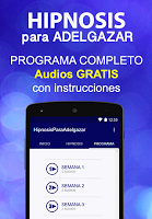 screenshot of Hipnosis para Adelgazar