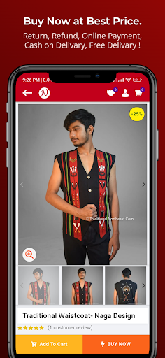 Traditional NorthEast - App Screen 2