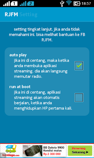 RJFM Streaming Tulungagung Screen 3