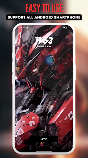 Robot Mecha Live Wallpaper Screenshot 4 - AppWisp.com