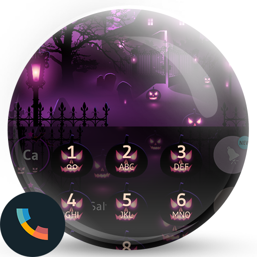 Theme Dialer Halloween Pink - AppWisp.com