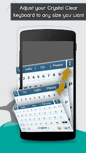 ai.type Crystal Clear Keyboard Screenshot