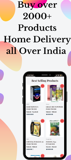 Android application Krisikart India screenshort