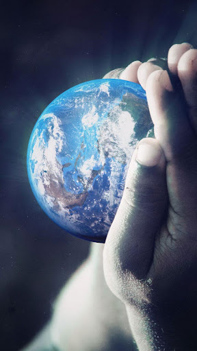 spinning earth wallpaper Screenshot 1 - AppWisp.com
