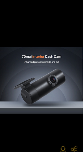Android application 70mai dash cam 4k a800s guide screenshort