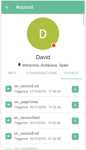 Froged - Live chat Screen 3