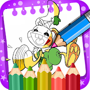 Bonzo coloring book app icon