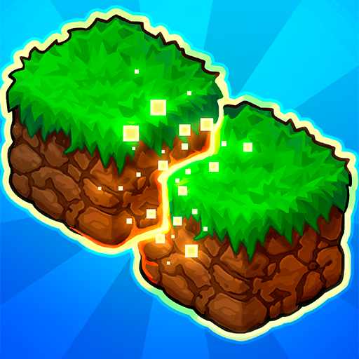 MergeCraft: Mine and Build Logo