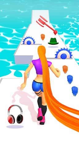 Hair runner challenge 3d game