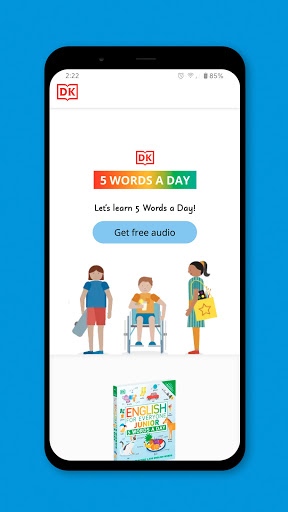 Screenshot of DK 5 Words