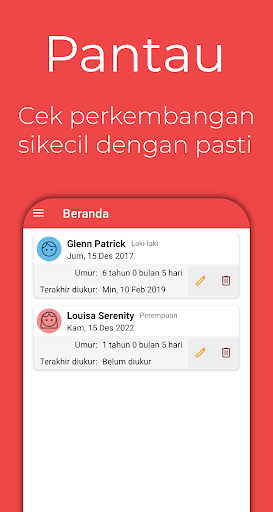 Android application Boo and Bit - Tumbuh Kembang screenshort