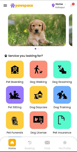 PawSpace Screen 2