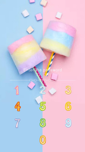 AppLock Theme Cotton Candy