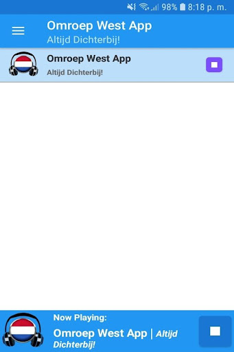 Omroep West App Radio FM NL Gratis Online