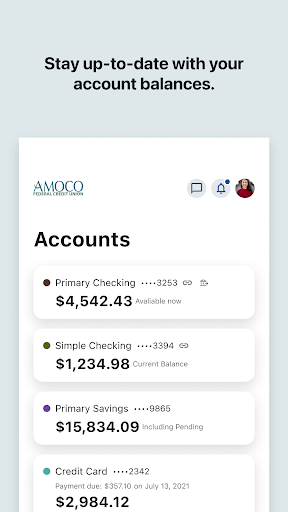 AMOCO FCU Mobile Screen 3