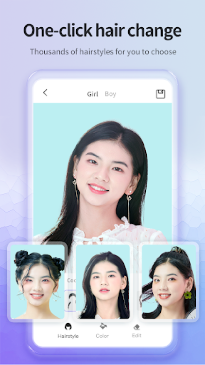 Hair Styler app for Women - 1.2.4 - (Android)