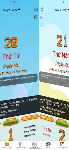 Lịch Vạn Niên 2023 - Lịch Việt