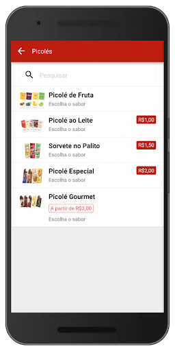 Sorvetes Saborizze Screen 2
