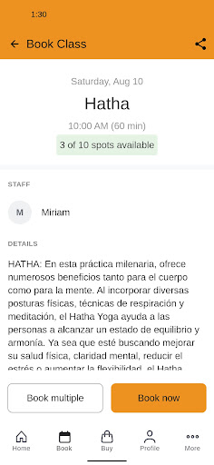 Yoga Home Madrid Screen 3