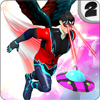 Speedster Flash Flying Hero: Flash Games 3D